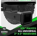Rhino USA Trailer Hitch Lock - Patent 5/8" Locking Receiver Pin