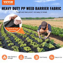 Weed Barrier Landscape Fabric 3*250FT 5oz Woven PP Weed Control Ground Mat